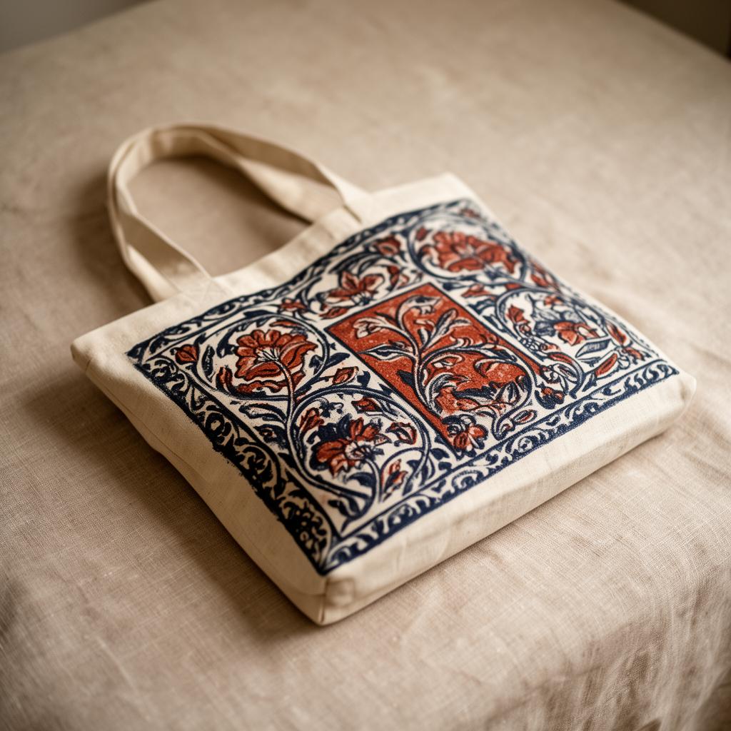 Hand-painted Varnya statement bag