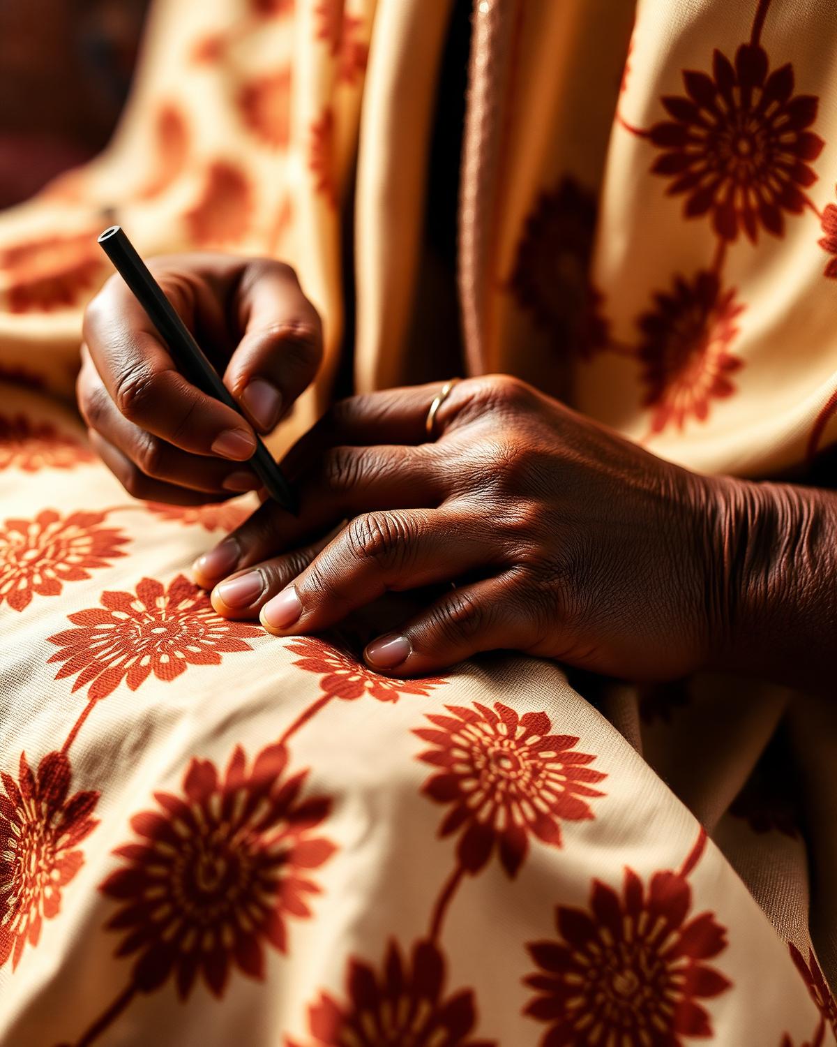 Hand-finished statement bag by Varnya artisans
